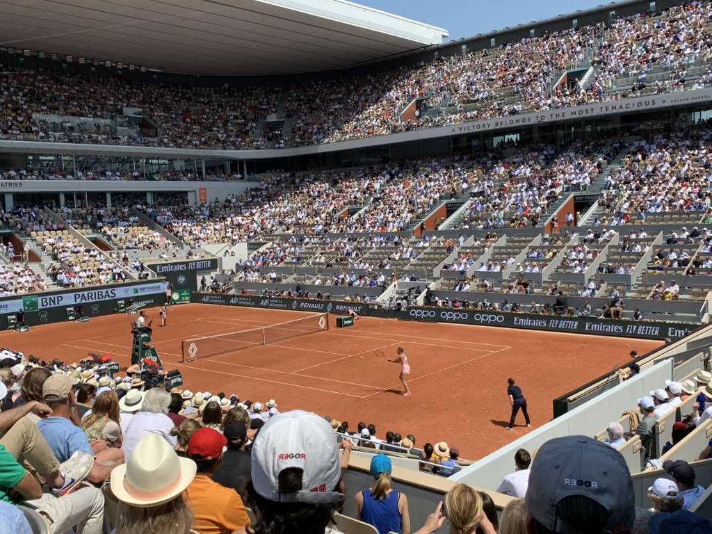 Category Gold, Access 23, Row 6, Seat 93 (Lacoste/Borotra Corner) — June 6, 3:56 PM
